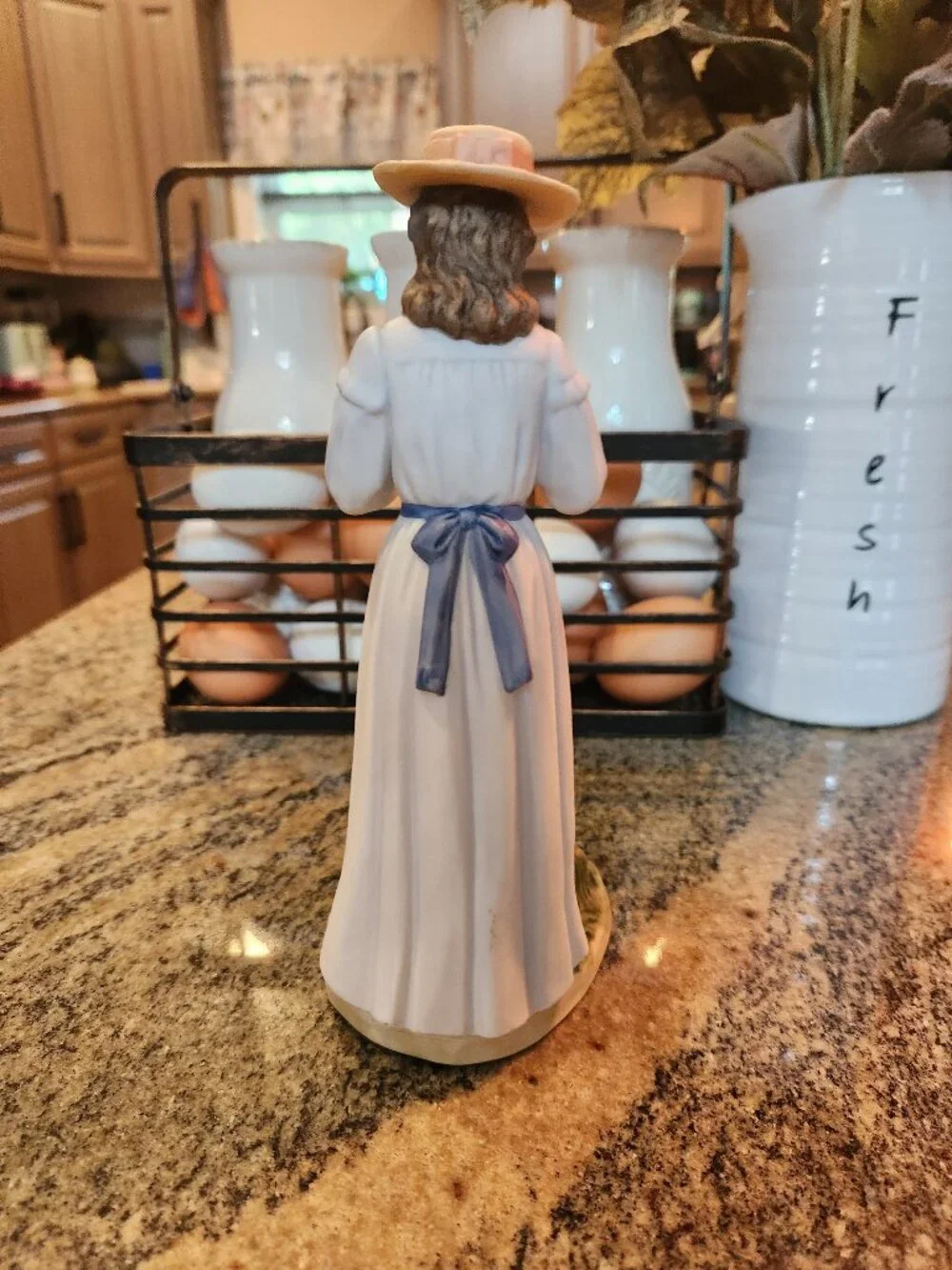 Home interiors woman girl hair